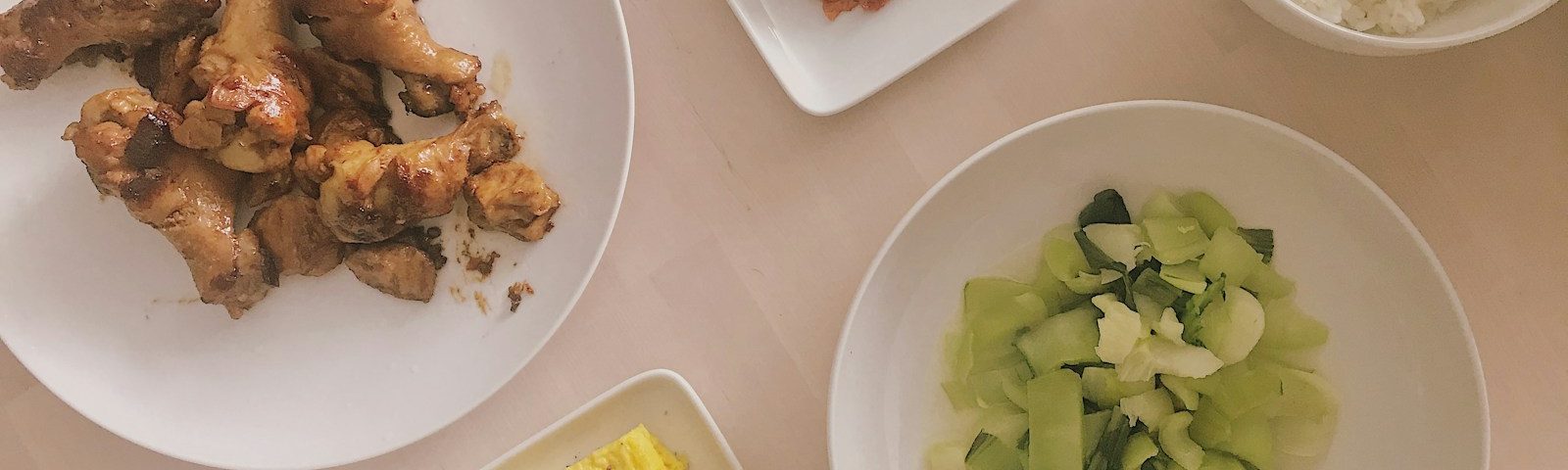 sliced cucumber on white ceramic plate